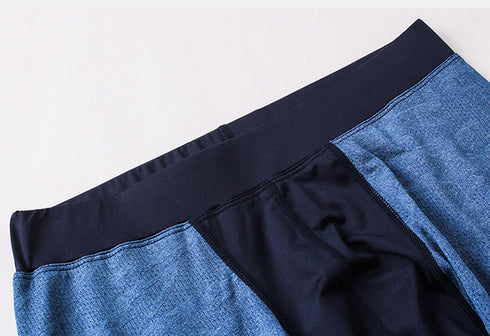 Men's Cool Dry Technical Sports Compression Running Tights Pants